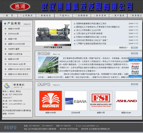 武汉惠浦科技网站建设成功开通