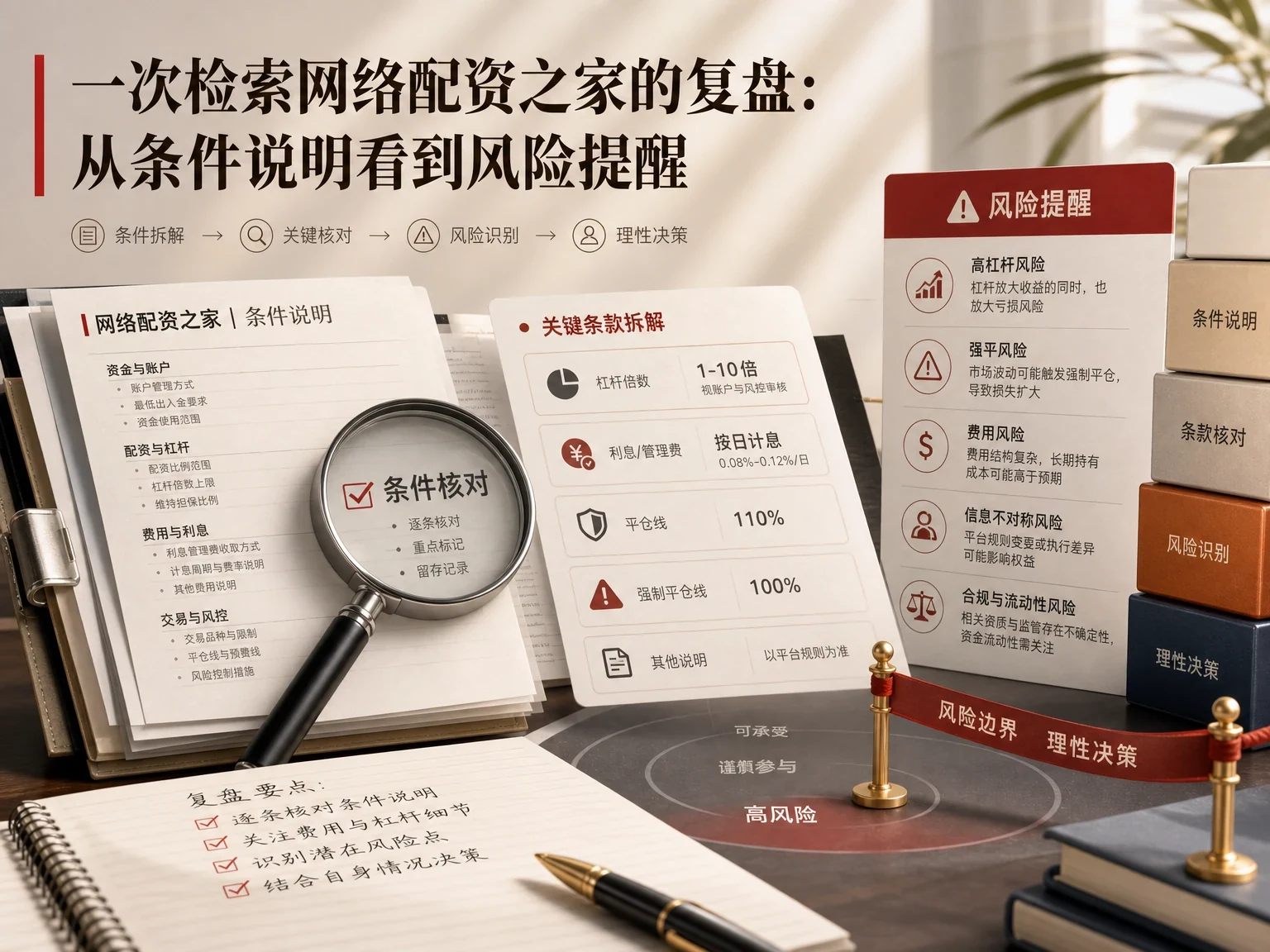 一次检索网络配资之家的复盘:从条件说明看到风险提醒 插图
