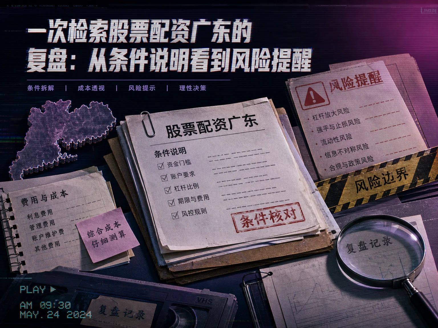 一次检索股票配资广东的复盘:从条件说明看到风险提醒 插图