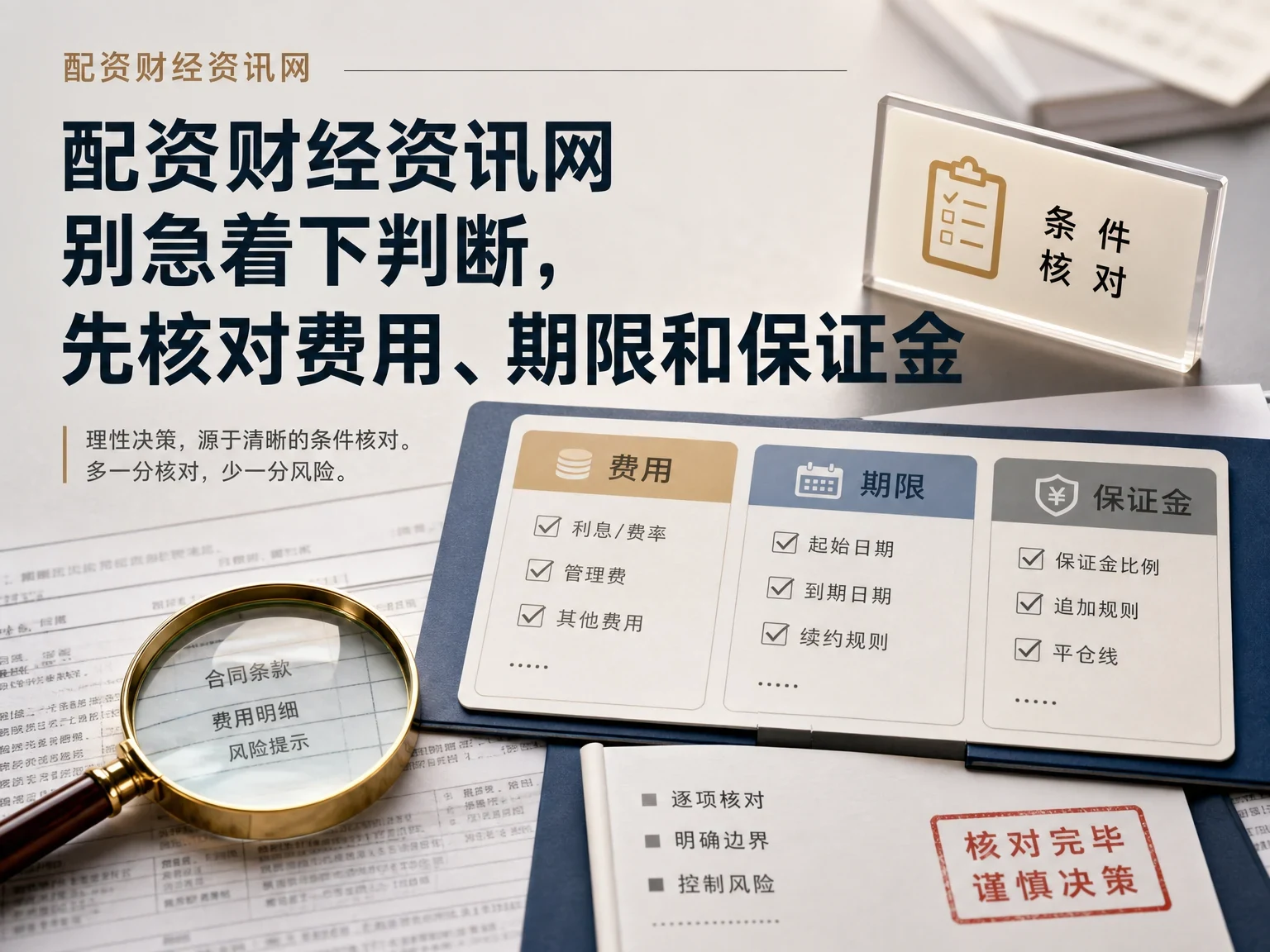 配资财经资讯网别急着下判断,先核对费用、期限和保证金 插图